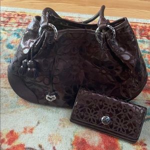 Brighton Brown Bag and Wallet